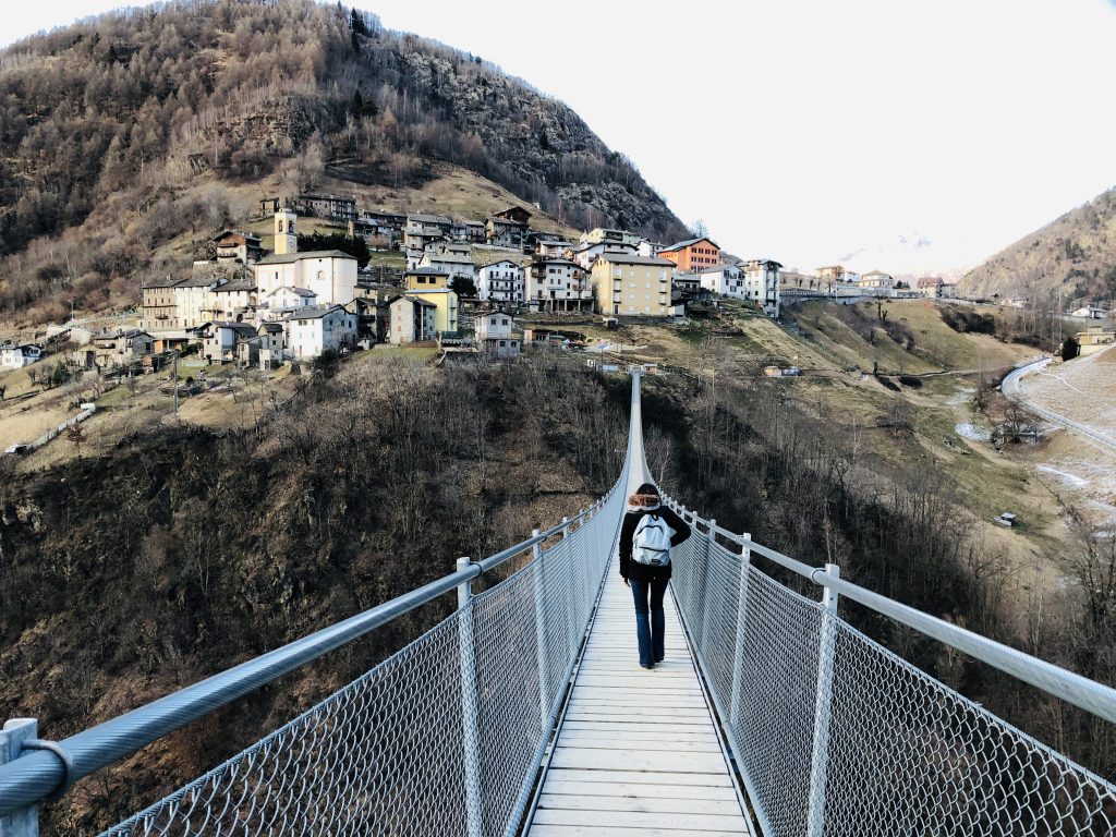 ponte nel cielo Tartano Valtellina